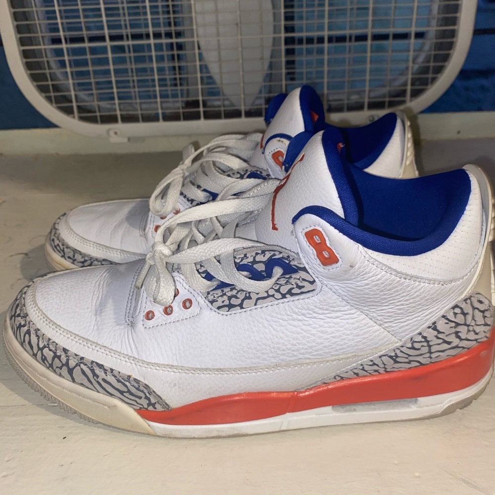 Jordan knicks 3 beaters size 9.5